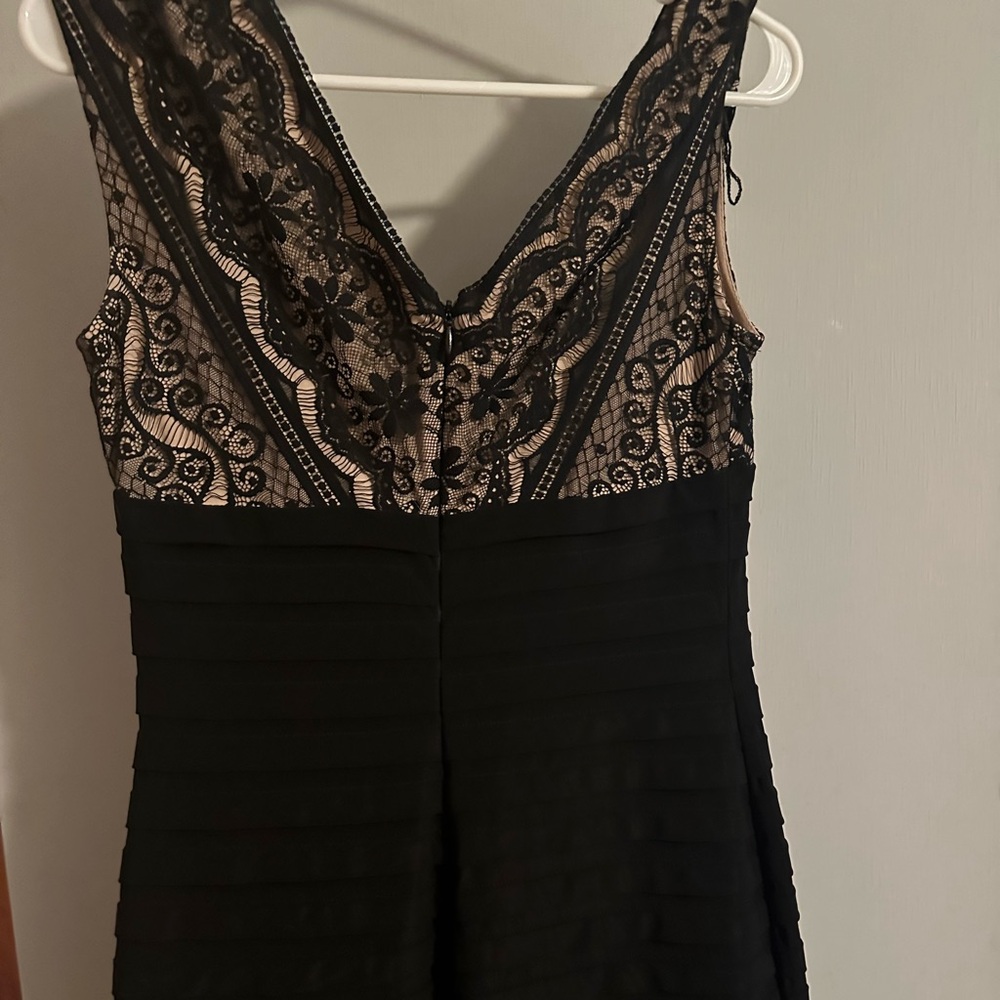 Black cocktail dress